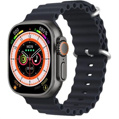 Смарт-годинник Smart Watch GS8 Ultra Black, дзвінки, бездротова зарядка swgs8u_b фото