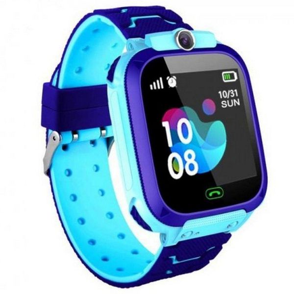 Детские смарт-часы Smart Baby Watch Q12 с GPS и влагозащитой IP67 Голубые swq12_b фото