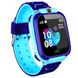 Детские смарт-часы Smart Baby Watch Q12 с GPS и влагозащитой IP67 Голубые swq12_b фото 2